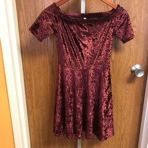 Xhilaration Off-the Shoulder Dress XS
